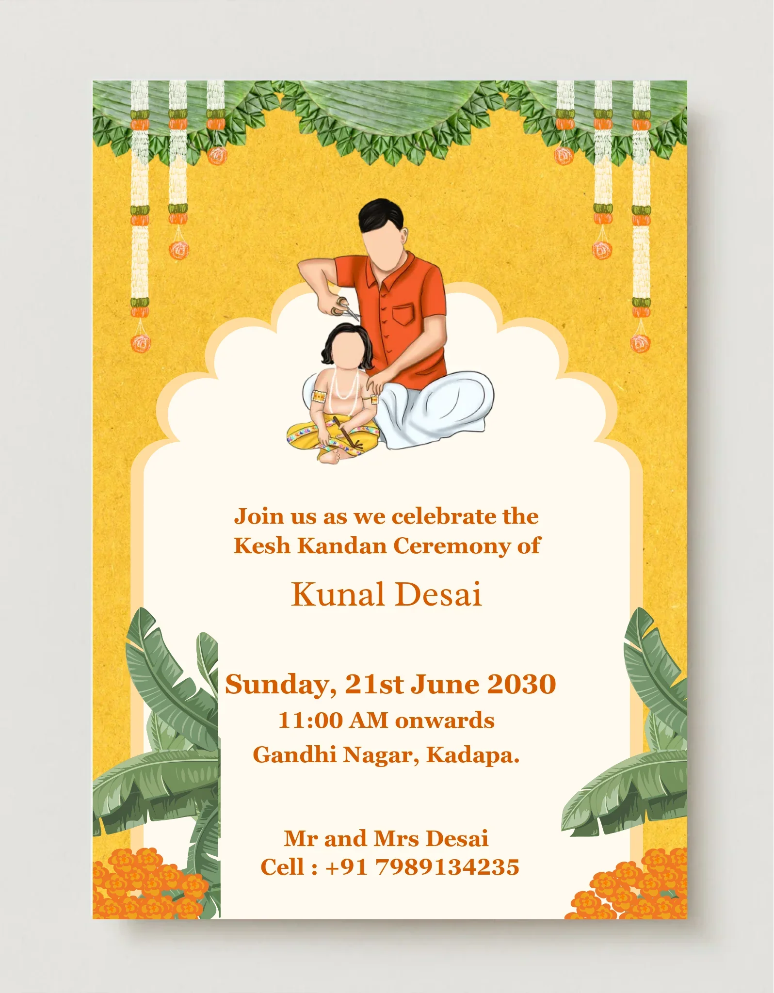 Kesh Kandan Invitations