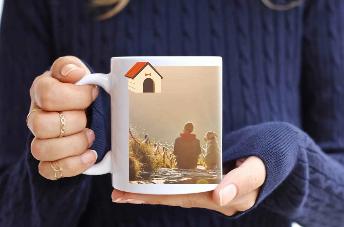 Collage Photo Mug for Dog Lovers