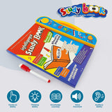 Intelligence Sound Book for Kids – Learn ABC, Words, Numbers, Shapes, Animals & Vehicles – Fun Educational Toy for Toddlers & Preschoolers (Multicolour)