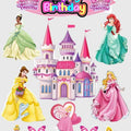 Princess Theme Cake Toppers