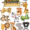 Jungle Theme Cake Toppers
